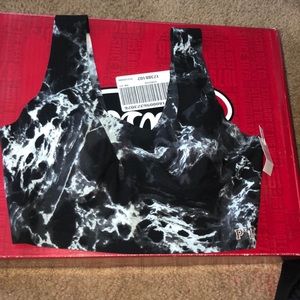 PINK lightly lined bralette NWT